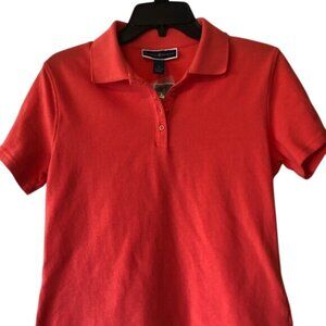 Karen Scott Coral Polo Shirt (NWT)